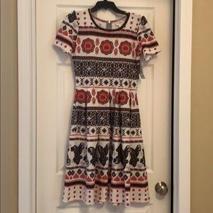 LulaRoe NWT Amelia Dress, Size Med